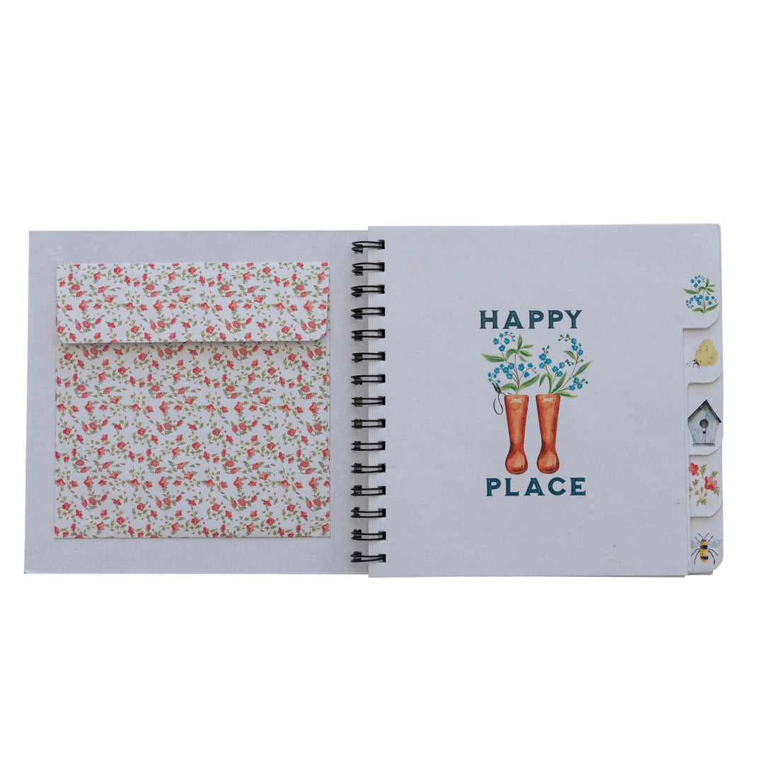 "Bee Happy" Garden Journal