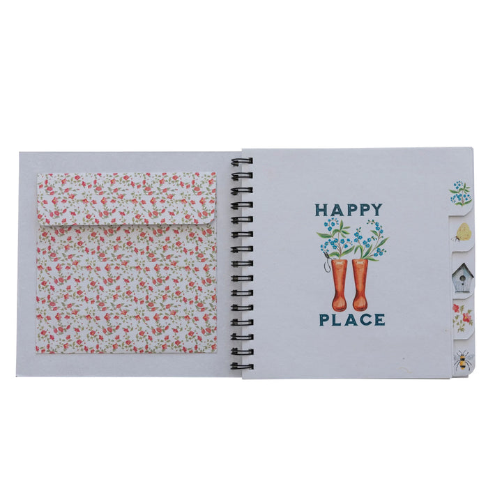 "Bee Happy" Garden Journal