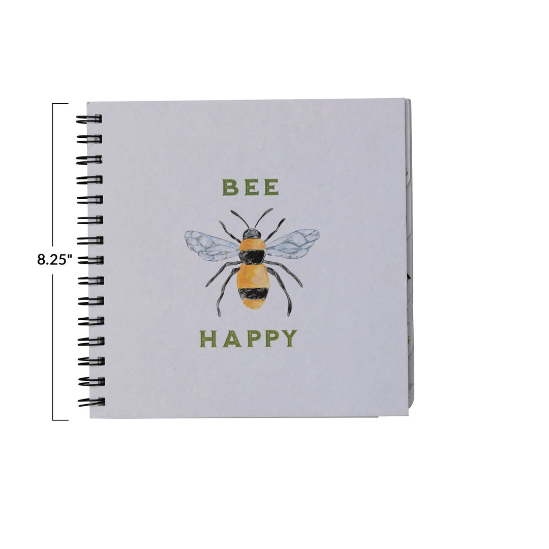 "Bee Happy" Garden Journal