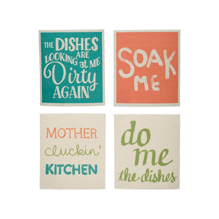 Reusable Sponge Cloths