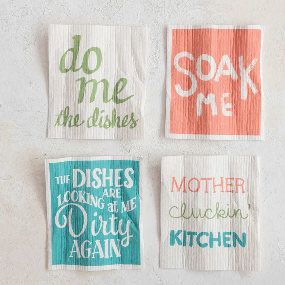Reusable Sponge Cloths