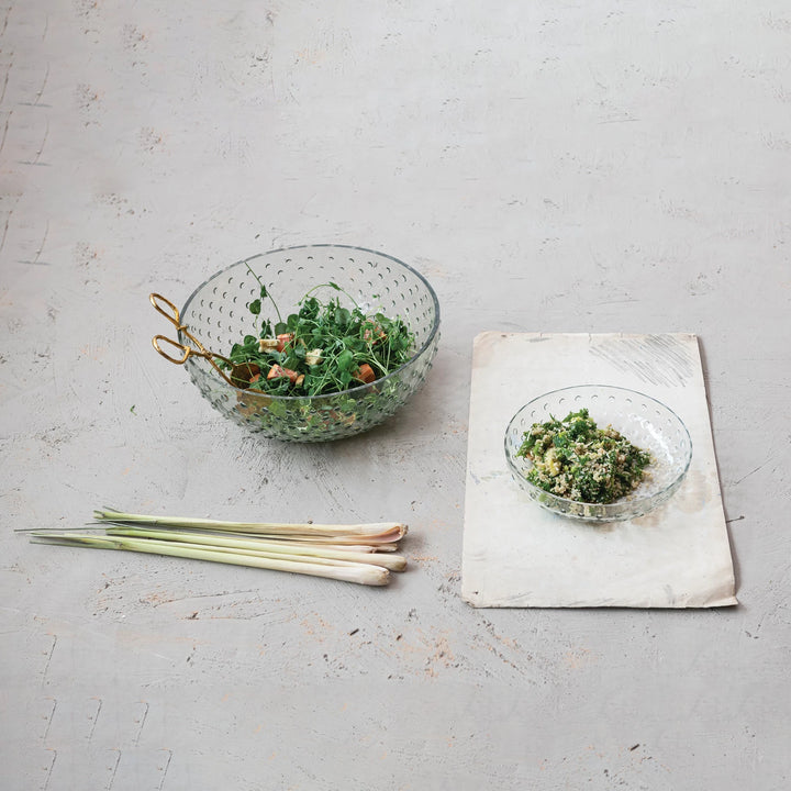 Hobnail Serving Bowls