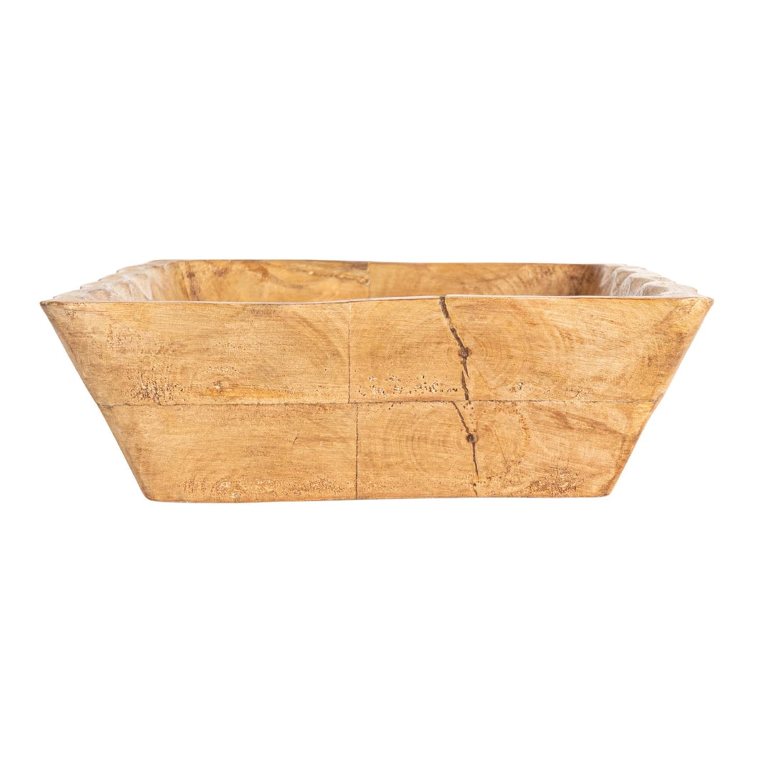 Mango Wood Tray + Scalloped Edge