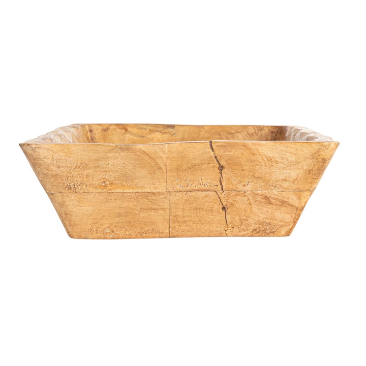 Mango Wood Tray + Scalloped Edge