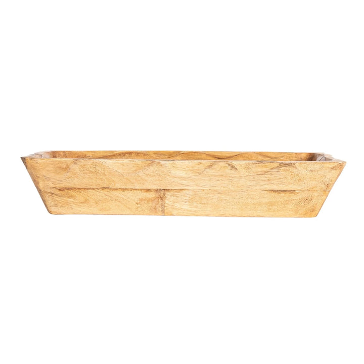 Mango Wood Tray + Scalloped Edge