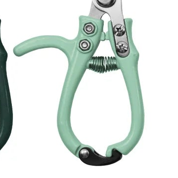Carbon Steel Garden Pruning Shears, Enameled Handle