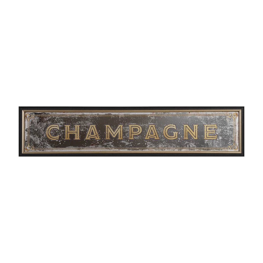 Decorative sign with &