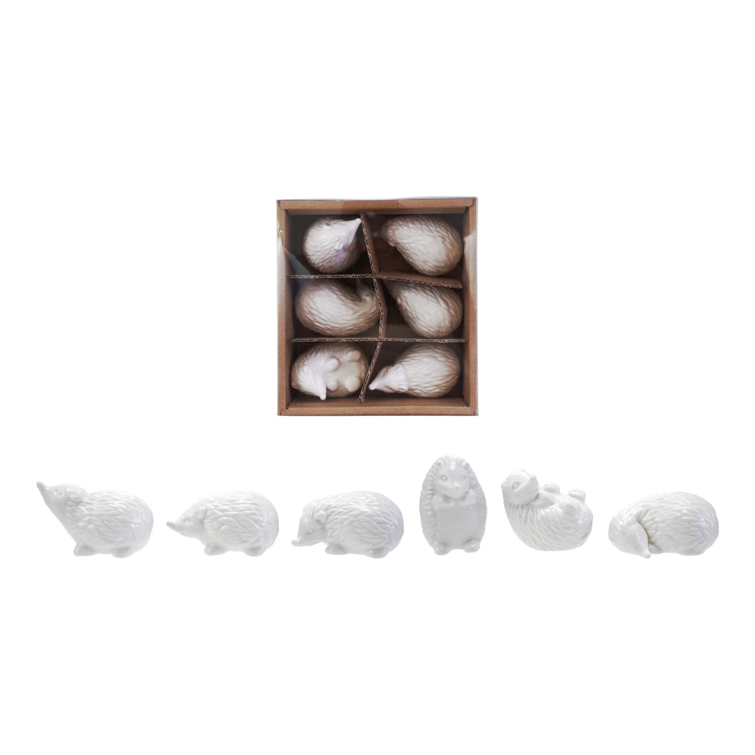 Stoneware Hedgehogs