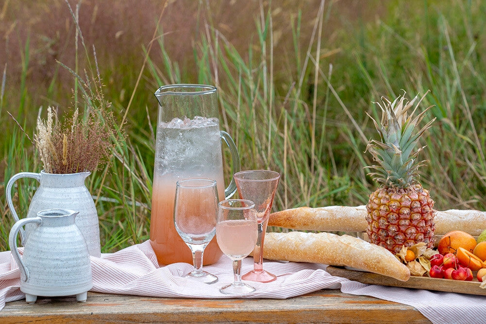 Ibiza Glass Tall Pitcher