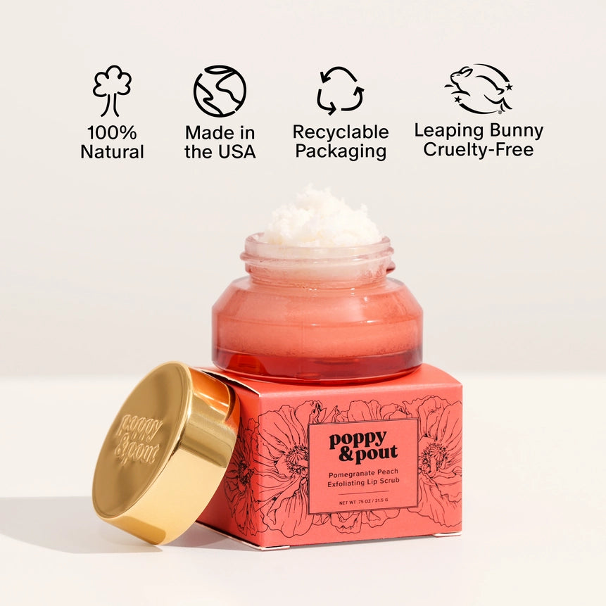 Poppy &amp; Pout Lip Scrub Collection