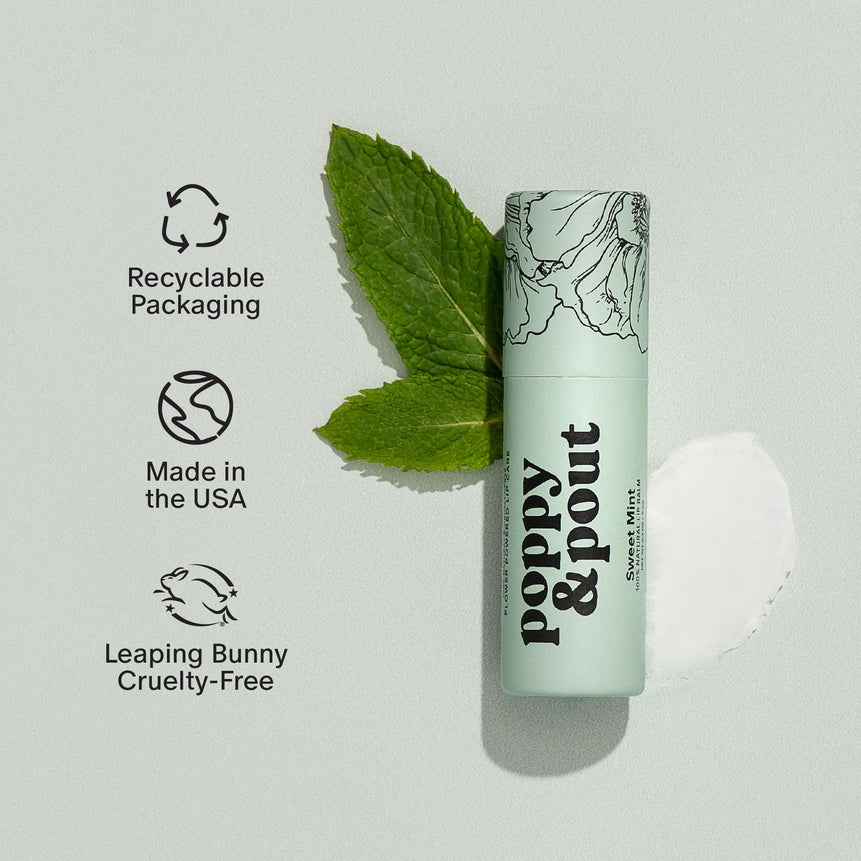 Poppy &amp; Pout Lip Balm Collection | Natural Hydrating Lip Balm