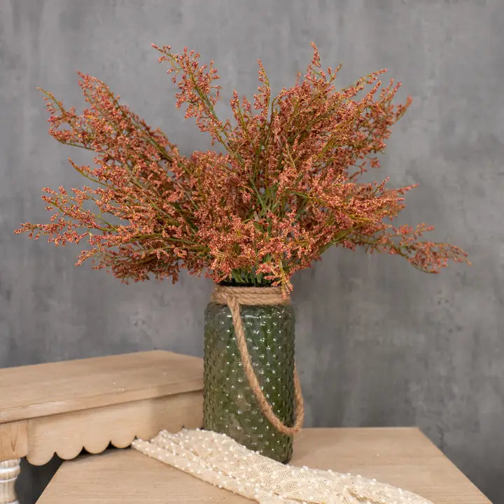 Green and Rust Red Foliage Spray