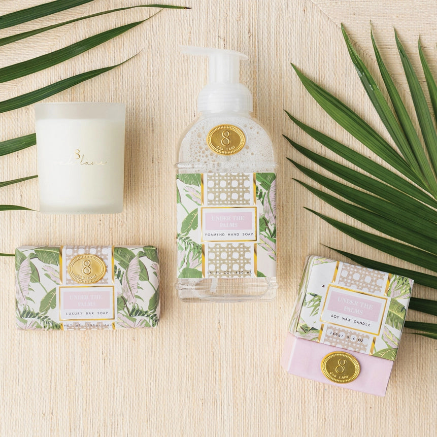 Under The Palms Wrapped Bar Soap, 7oz
