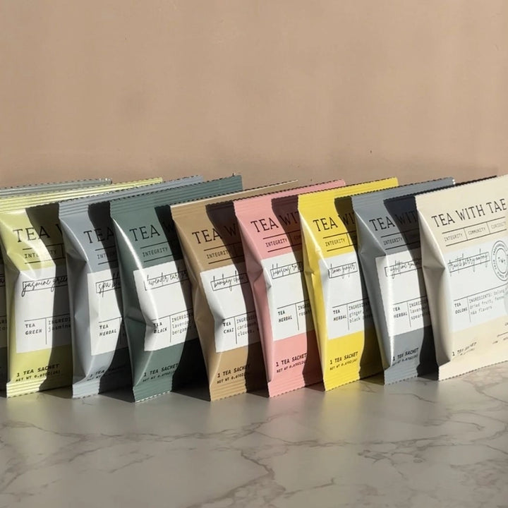 Premium Tea Collection | Individually Wrapped Gourmet Tea Bags