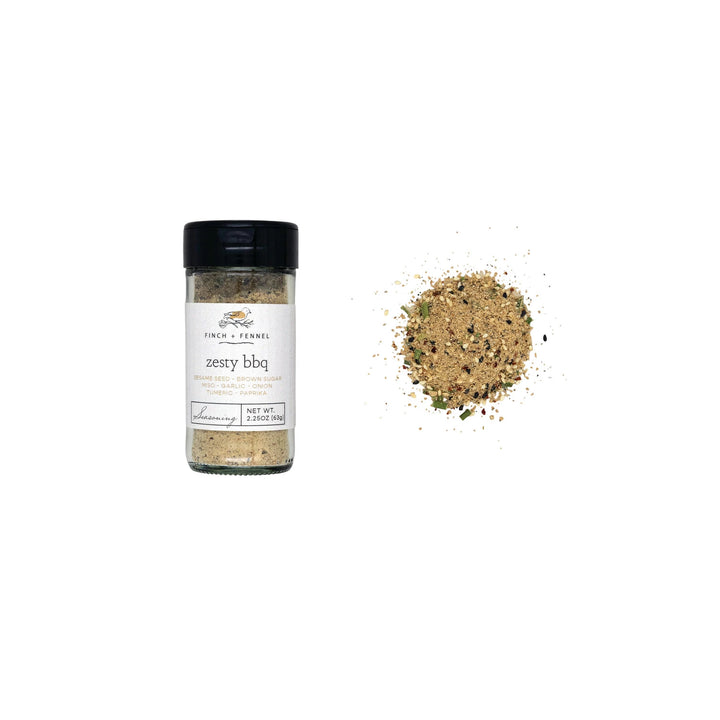 Finch + Fennel Zest BBQ Seasoning, 2.25 oz