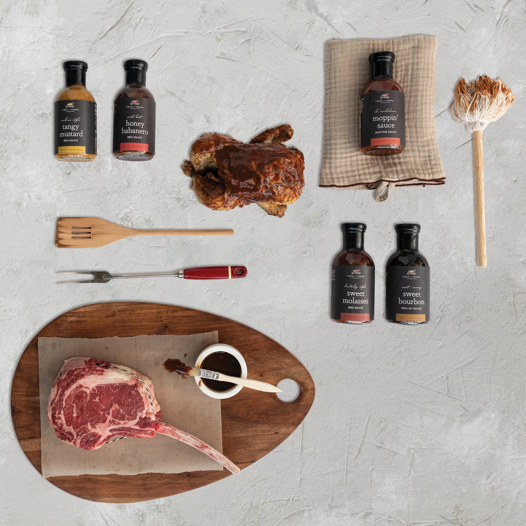 Finch + Fennel Ole Smokehouse Moppin Sauce, 13.5 oz