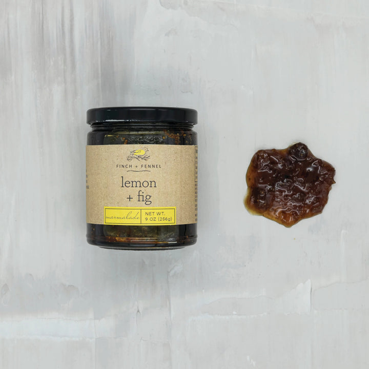 Finch + Fennel Lemon + Fig Marmalade, 9oz