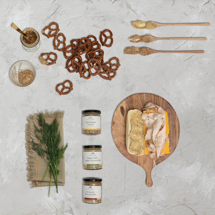 Finch + Fennel Mesquite Horseradish Mustard, 9oz