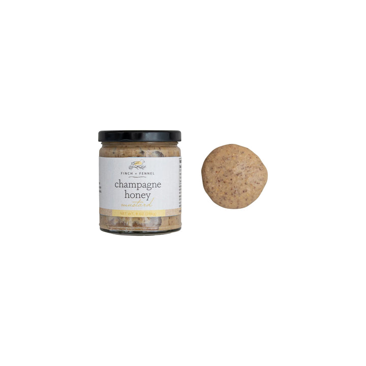 Finch + Fennel Champagne Honey Mustard, 9oz