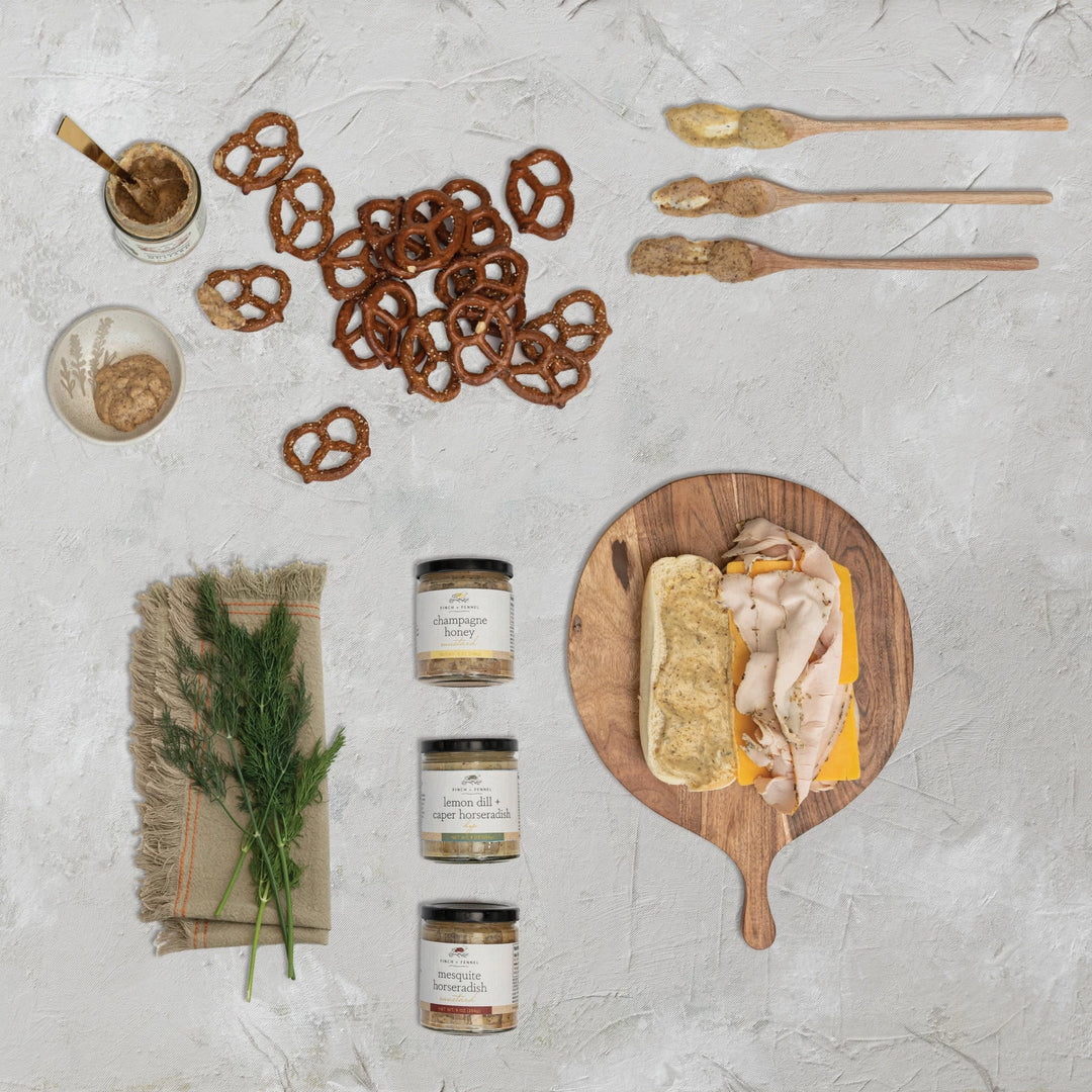 Finch + Fennel Champagne Honey Mustard, 9oz