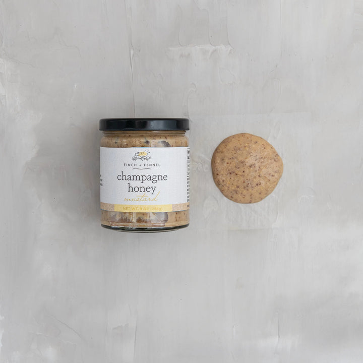 Finch + Fennel Champagne Honey Mustard, 9oz
