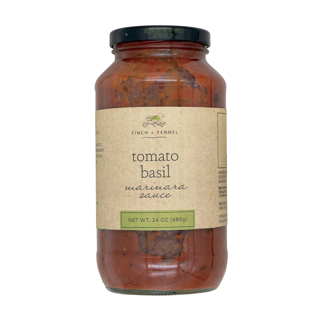 Finch + Fennel Tomato Basil Marinara Sauce, 24 oz