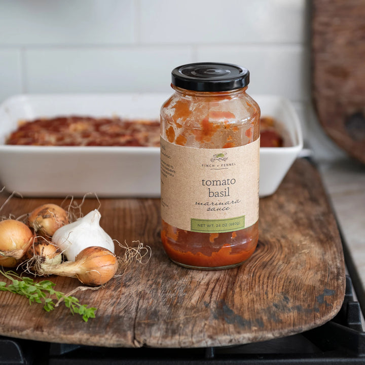 Finch + Fennel Tomato Basil Marinara Sauce, 24 oz