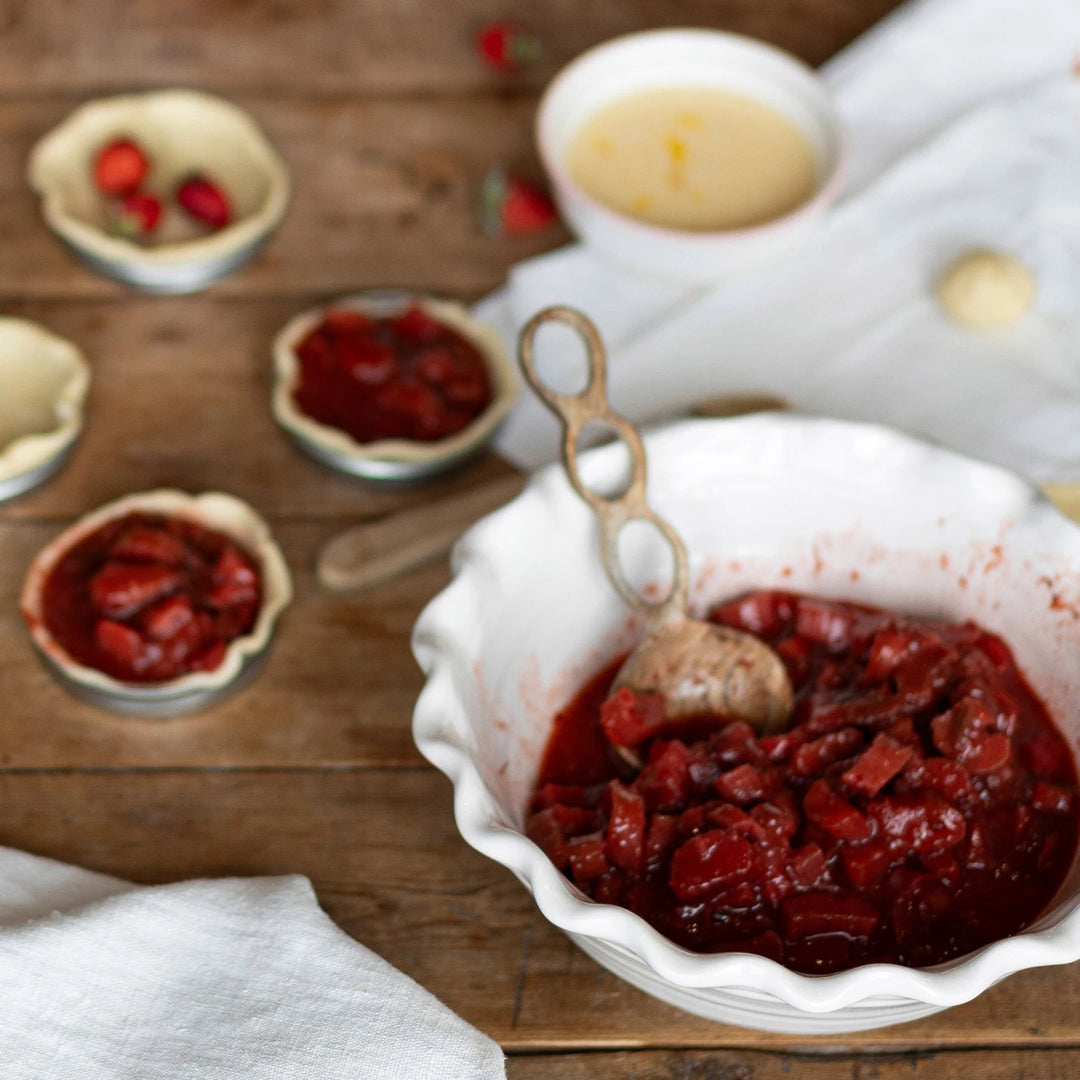 Finch + Fennel Strawberry Rhubarb Preserves, 9 oz