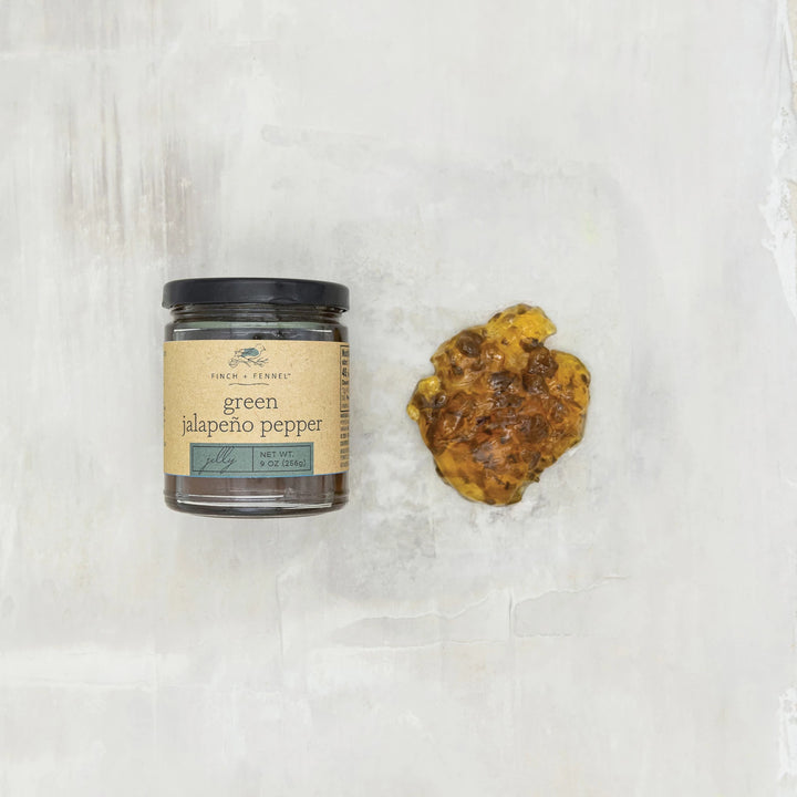 Finch + Fennel Green Jalapeno Pepper Jelly, 9oz