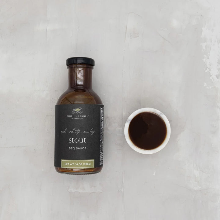 Finch + Fennel Stout BBQ Sauce, 14 oz