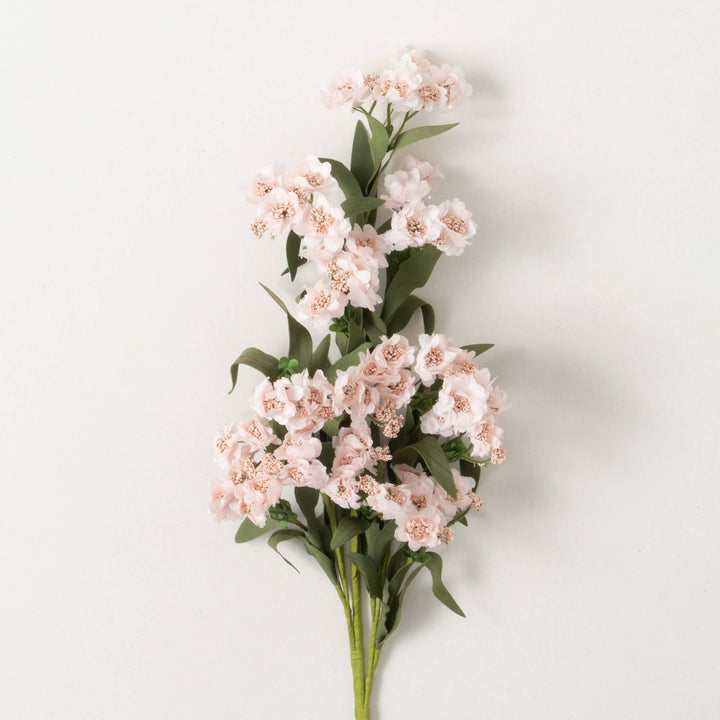 Peach Cherry Blossom Stem, 28"