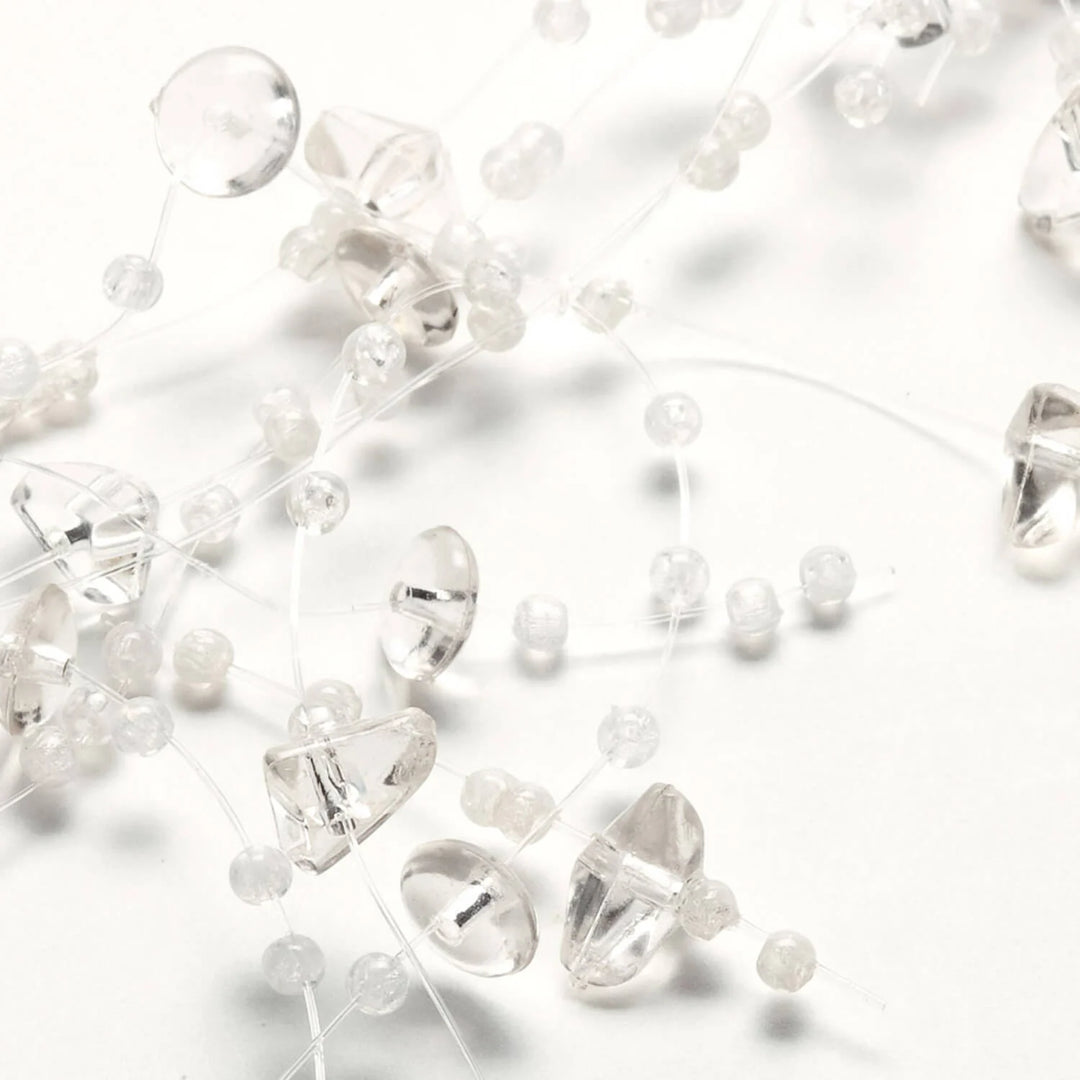 Clear Bead Garland, 5&