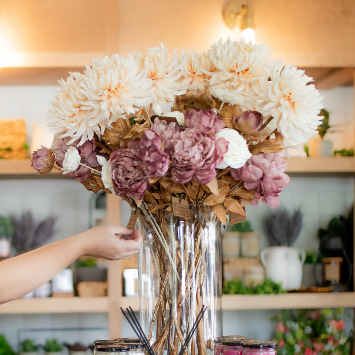 Cream Ranunculus Spray