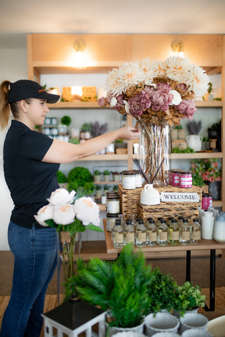 Cream Ranunculus Spray
