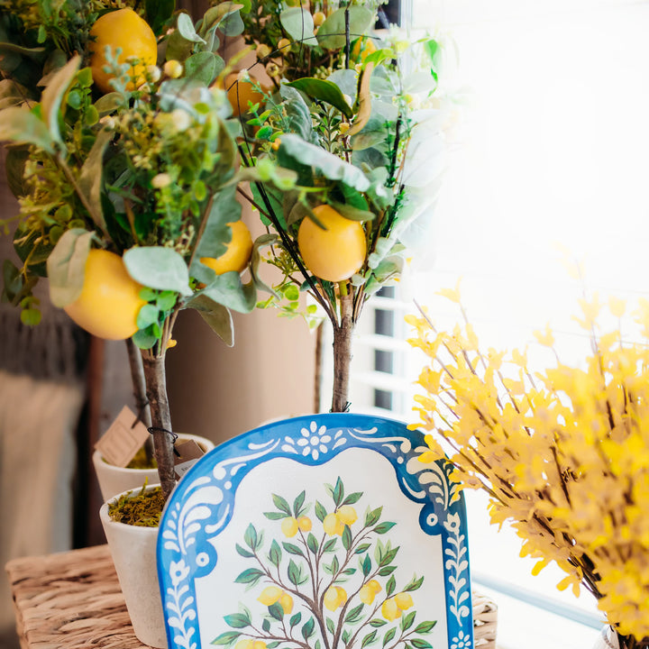 18" Forsythia Blossoming Branch