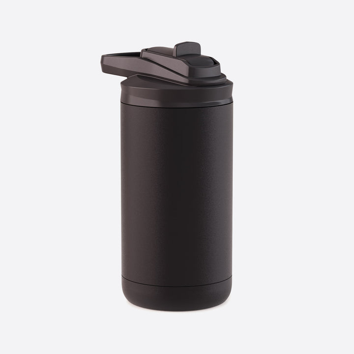 12oz Soft Matte Stainless Steel Tumbler with Sipper Straw Lid