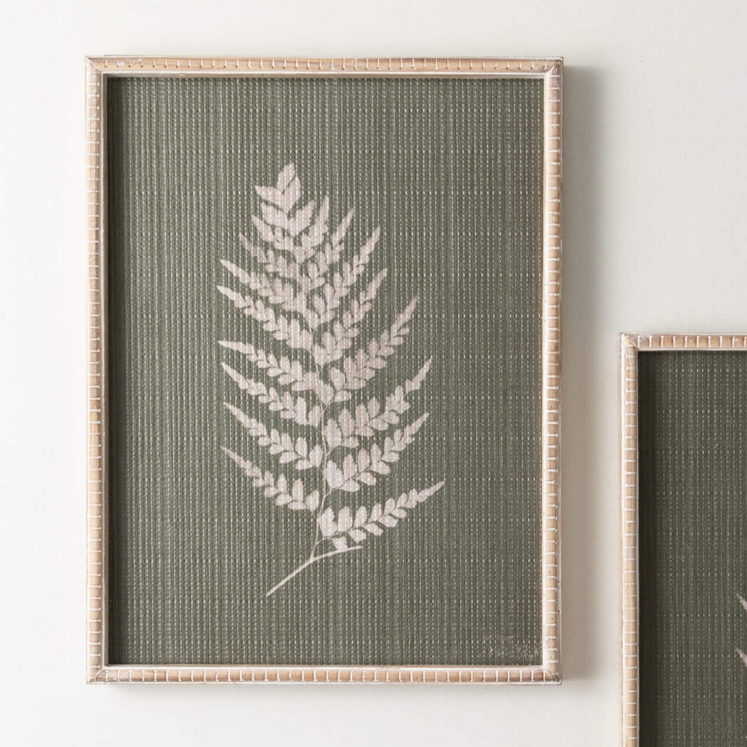 Fern Green Gray Wall Art