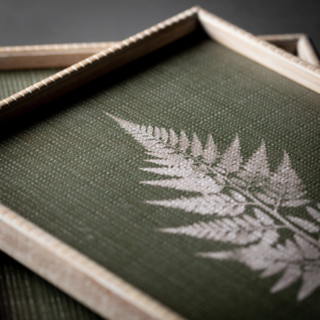 Fern Green Gray Wall Art