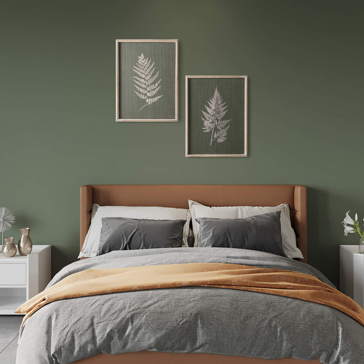 Fern Green Gray Wall Art
