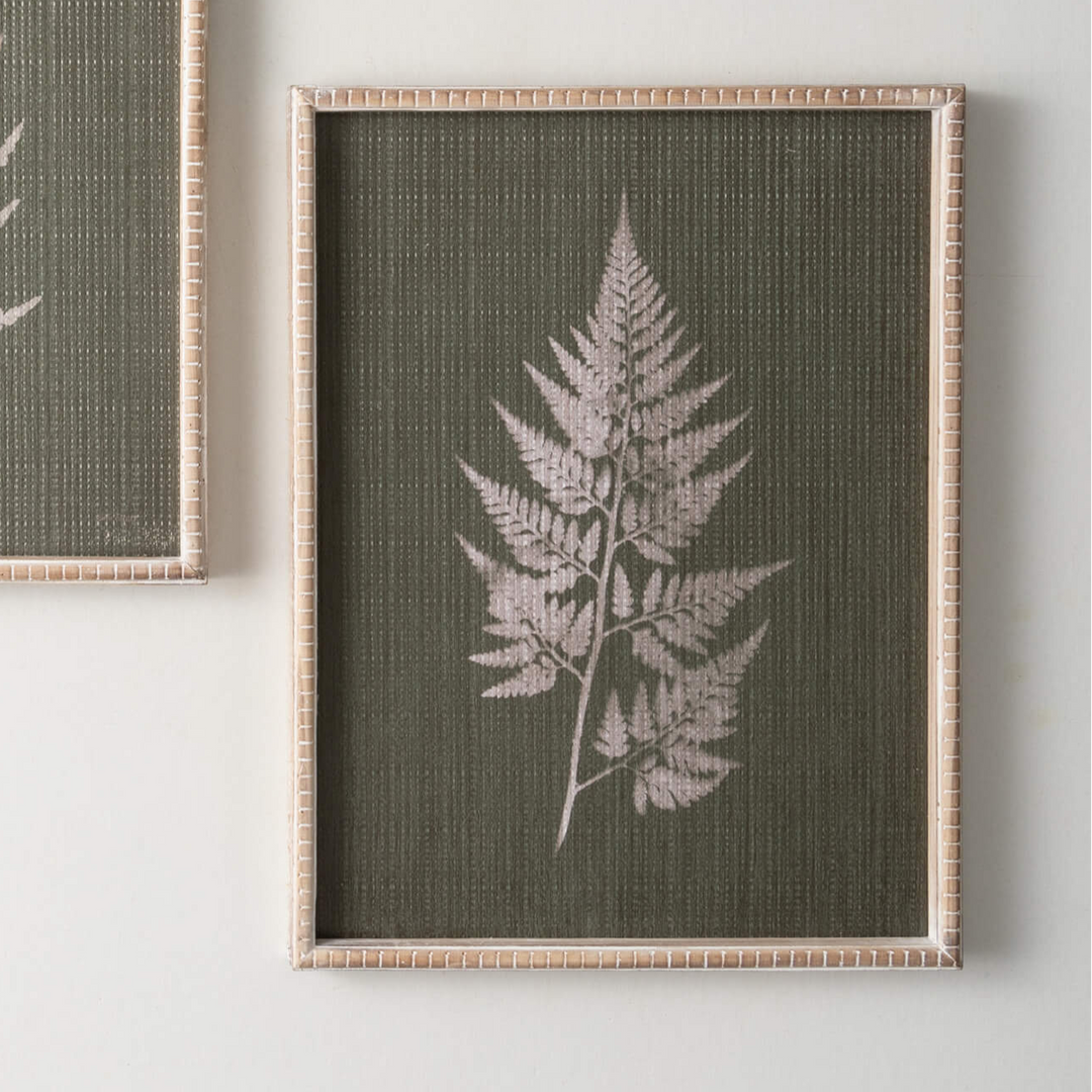 Fern Green Gray Wall Art