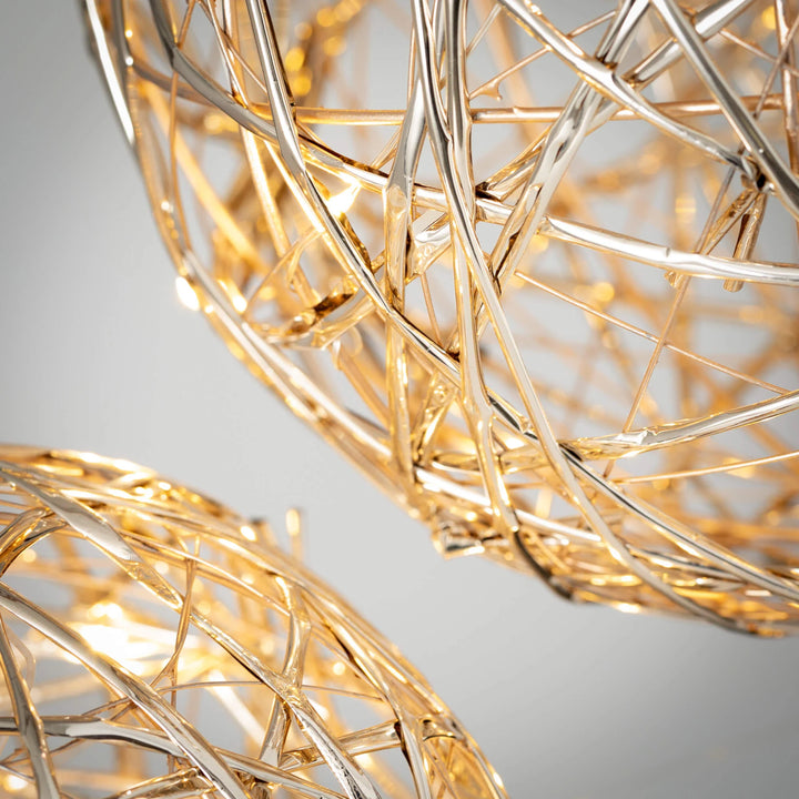 Lighted Hanging Globes