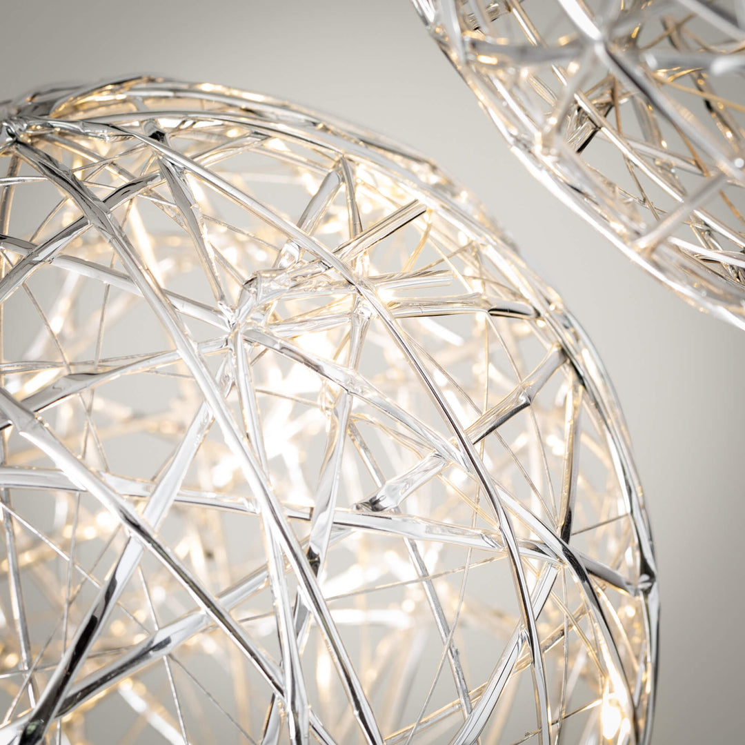Lighted Hanging Globes