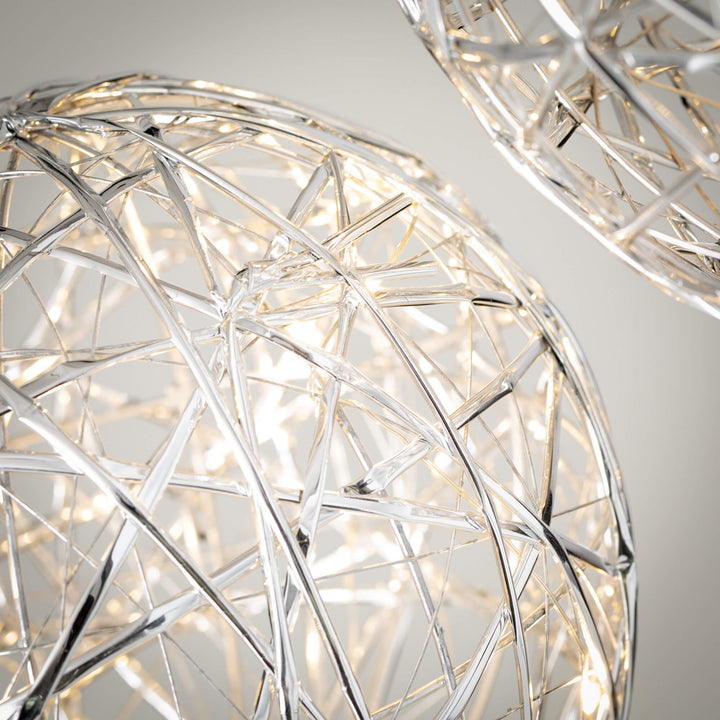 Lighted Hanging Globes