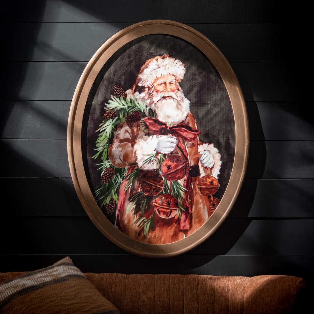 Santa Portrait Wall Art, 26" x 34"