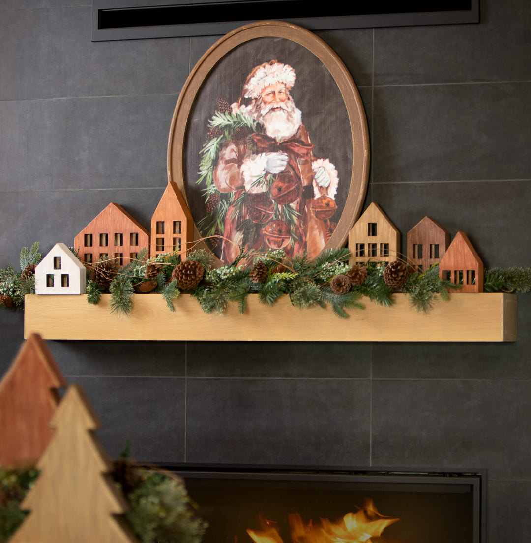 Santa Portrait Wall Art, 26" x 34"