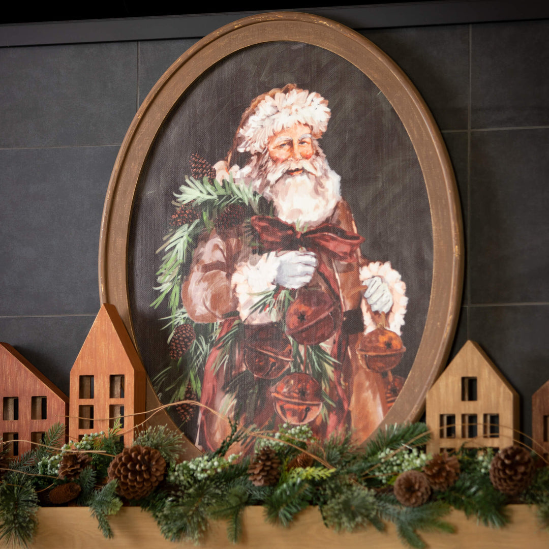 Santa Portrait Wall Art, 26" x 34"