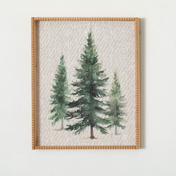 Pine Tree Watercolor Wall Art
