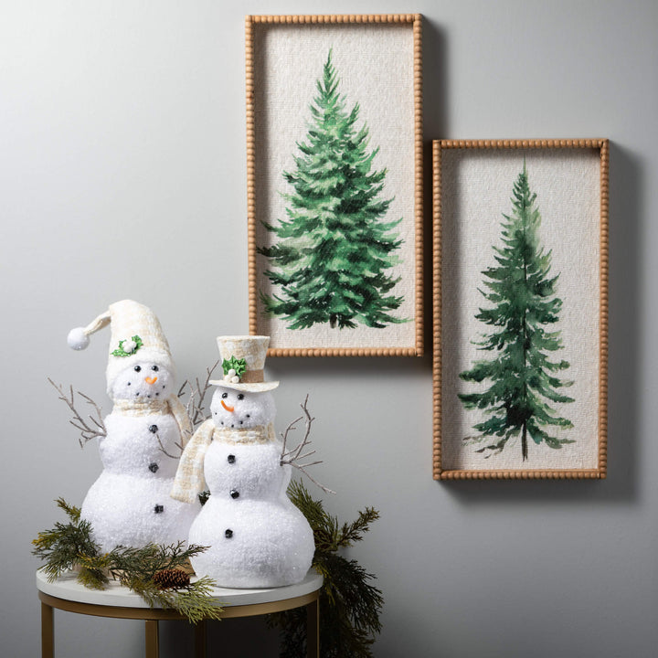 Pine Tree Watercolor Wall Art