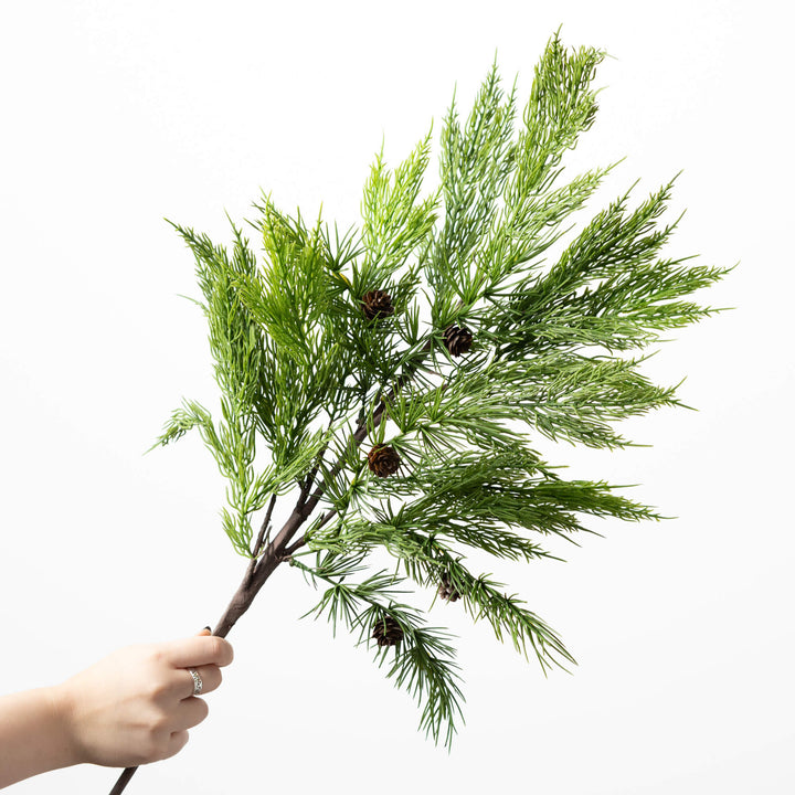 Lush Green Cedar Spray, 32"