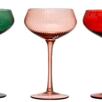 Holiday Retro Cheer Glasses